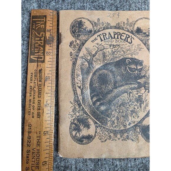 Vtg 1923 The Trappers Handbook AR Harding Peltries Outdoor Manual - Picture 2 of 8